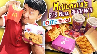 McDonald’s BTS Meal REVIEW | LOTTE MARKET Food Court & ULTIMATE Seafood Tour in FLORIDA