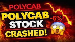 Polycab Stock Analysis | Why Polycab Fell 6% Today? Buy or Wait?