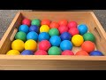 Let's roll lots of balls ♡ A relaxing video using reverse and slow motion