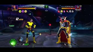 AW S61 War 3 Node  10 Negasonic Teenage Warhead vs Spiderman Supreme