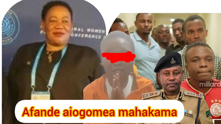 AFANDE FATMA KIGONDO BADO HAYUPO TAYARI KWENDA MAHAKAMANI/WATAJUA WENYEWE MIMI SIWAFAHAMU/KILIO !!