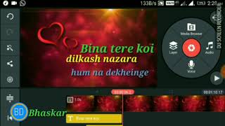 How to make WhatsApp Status Video Song | Simple step by step 2018 [Hindi] Kinemaster screenshot 3