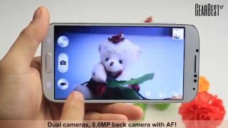 5.0 inch Android 4.2 Guophone I9600 3G Phablet Unlocked Phone from Gearbest