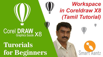 Coreldraw X8 - Customizing your Workspace - Full tutorial for beginners