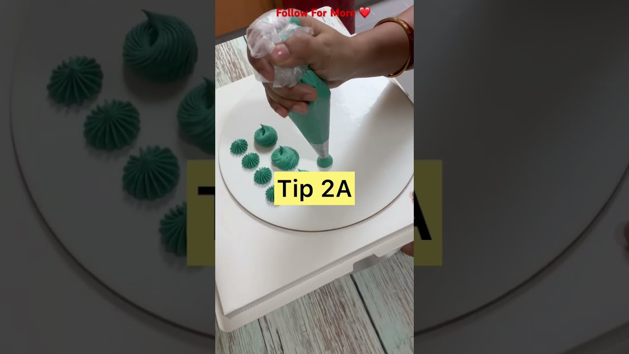 How To Use Piping Bag On Your Cake Techniques Buttercreampiping Shorts
