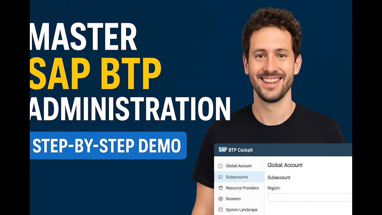 SAP BTP Admin Made Easy | Step-by-Step Demo - YouTube