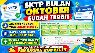 SKTP BULAN OKTOBER SUDAH TERBIT | ASN ATAU NON ASN ?