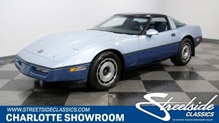 1985 Chevrolet Corvette For Sale 4720 CHA