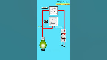 Voltage Meter & Ampere Meter | #shorts