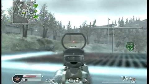 MurdocH v - Lucky MP5 shot. - cod4