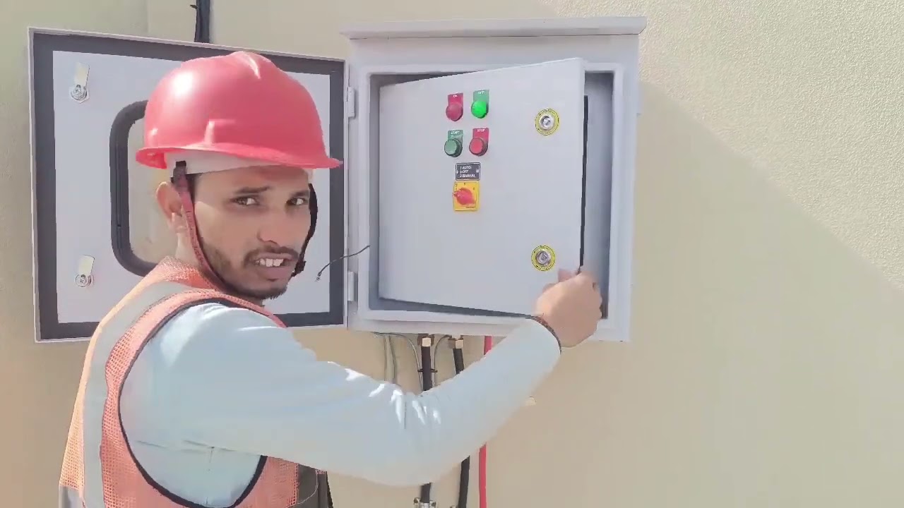 outdoor motor starter panel haw to 3 phase starter panel 