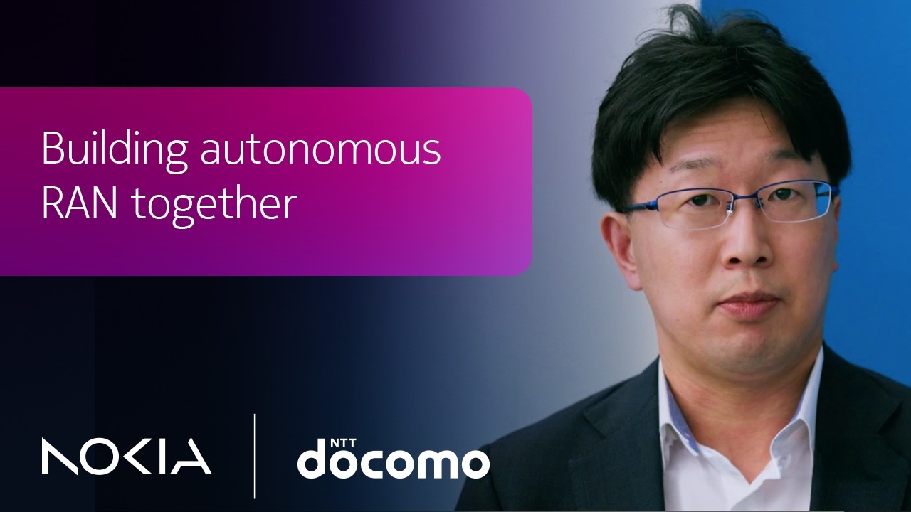 Building autonomous RAN together: NTT Docomo and Nokia's SMO journey