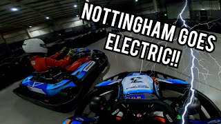 Teamsport Nottingham Goes ELECTRIC! First E-Kart Impressions!