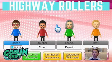Can I Beat Expert CPU Dunbar at Wii Party U Highway Rollers???