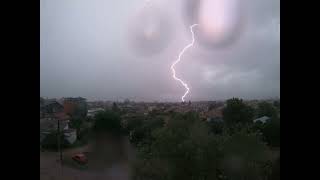 lightning storm 08.06.2022 Sofia