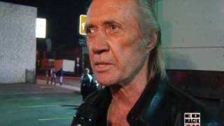 David Carradine at Hollywood Christmas Parade 2008