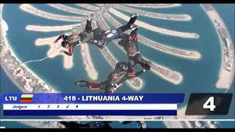 Lithuania FS 4 way Open Rd 8, Mondial Dubai 2012