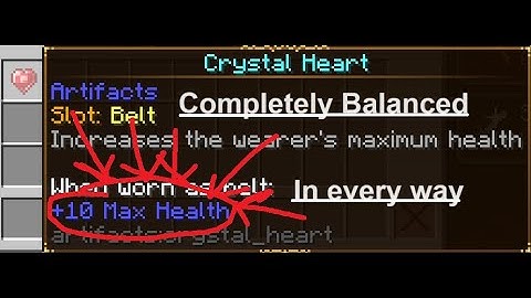 Artifacts Part 1| Minecraft Mod Review | (Forge 1.12.2 - 1.21.1) (RED DESC PLEASE GOD)