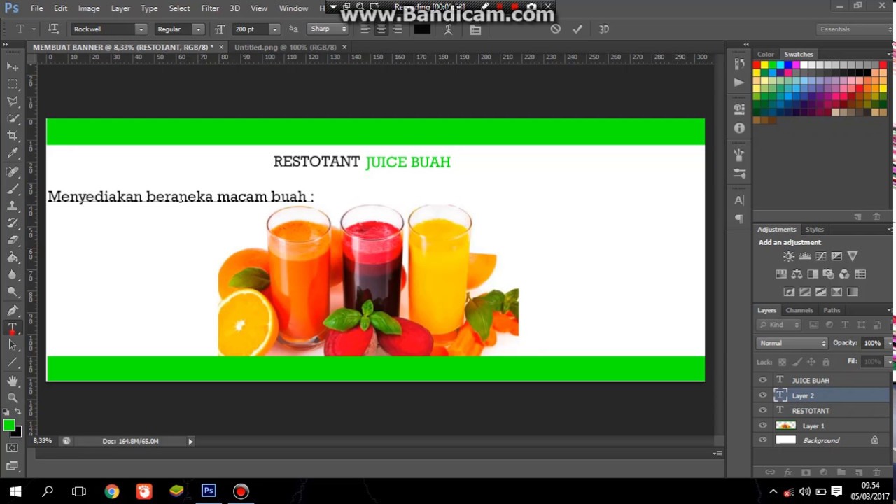  Cara  Buat Banner Dengan  Photoshop  kumpulan gambar spanduk 