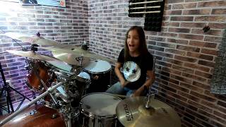 Van Halen - Jump - Drum Cover - Nikoleta - 11 year old