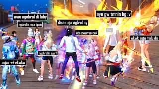 Prank Training Bareng Ayank Pake Bundle Rampage , Auto Langsung Kasih Paham Set Bucin & Emot 16Jt