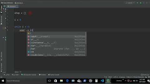 Python Tutorial 29 : List , Tuples with While Loop