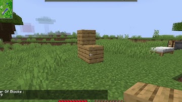 Block Counter 1.16.2 Forge Mod Overview