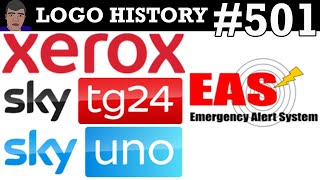 LOGO HISTORY #501 - Xerox, Sky Uno, Sky TG24 & Emergency Alert System