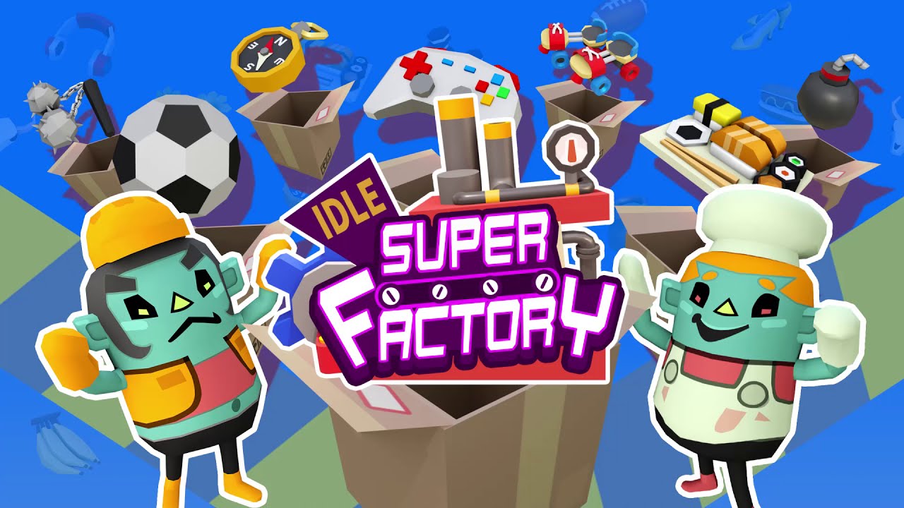 Idle Super Factory MOD APK cover