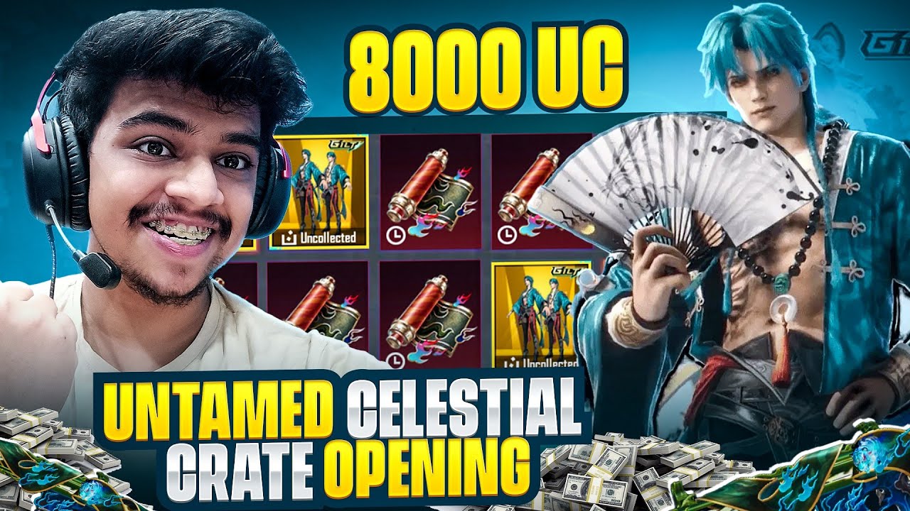 Unexpected Untamed Celestial Crate Opening 🤯 | Worth 8000 Uc 😳