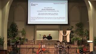 Anna Giesbrecht Baptism | WBC