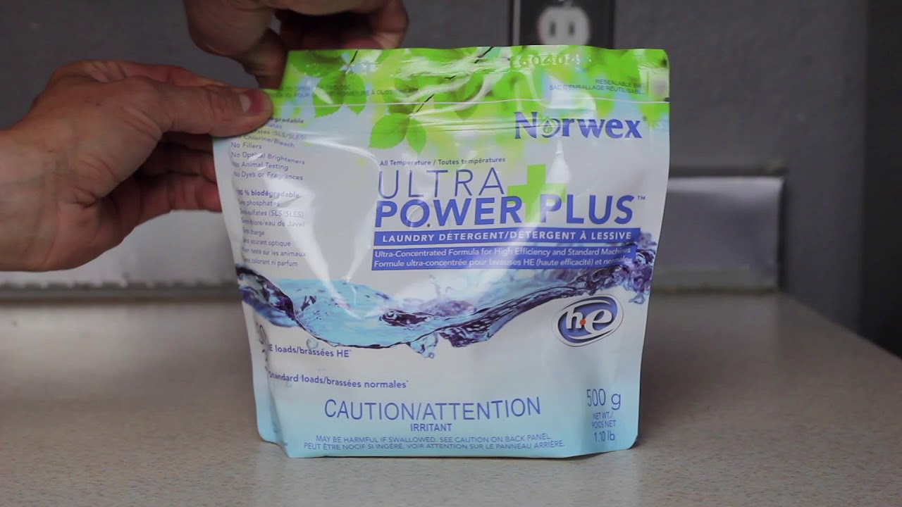 Problem Solved Norwex Ultra Power Plus (UPP) Laundry Detergent YouTube