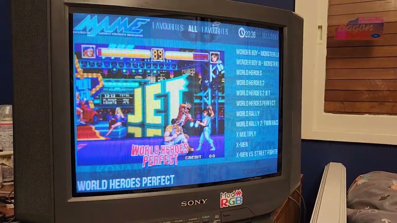 attract mode layout  for crt tv 15 khz (480i) hyperpie Mod