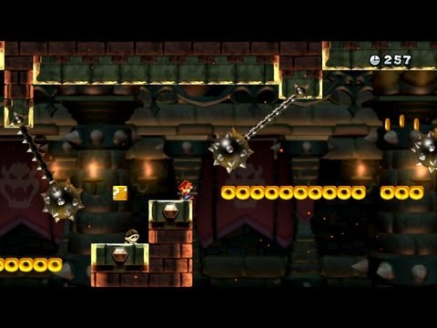 New Super Mario Bros. U - Challenges: Castle Crawl (Wii U)