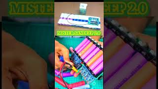 how to BMS 3s 40a|| BATTERY CHARGER 3.7volt ||battery charger 3.7 voltage|| fast charger || #shorts