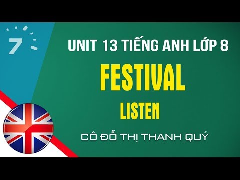 Unit 13: Listen trang 124 SGK Tiếng Anh lớp 8