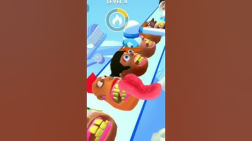 Teeth Runner 😀👄💋 All Levels Gameplay (android,ios) #shorts
