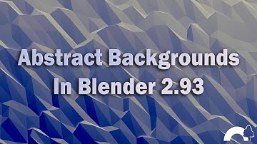 Blender 2.93: Make abstract backgrounds using geometry nodes