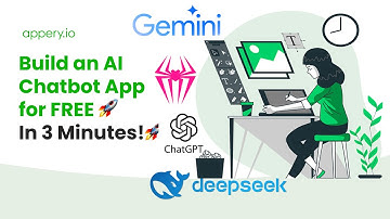 Build an AI Chatbot App for Free in Minutes! 🚀