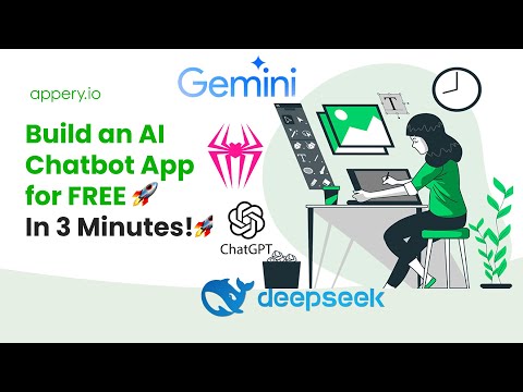 Build an AI Chatbot App for Free in Minutes! 🚀 - video from Appery