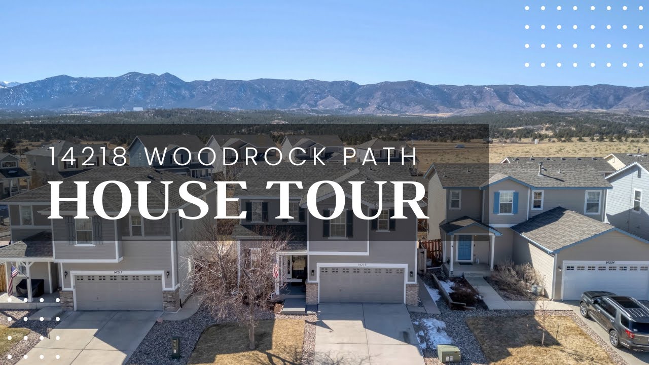 Colorado Springs House For Sale 14218 Woodrock Path Colorado Springs