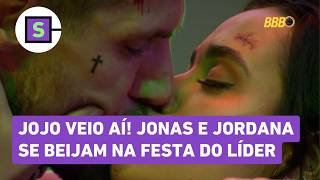 Bbb 26 Jonas E Jordana Se Beijam Durante Festa Do Líder