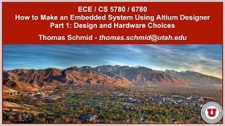 How to Make an Embedded System Using Altium Designer - Part 1: Design and Hardware Choices