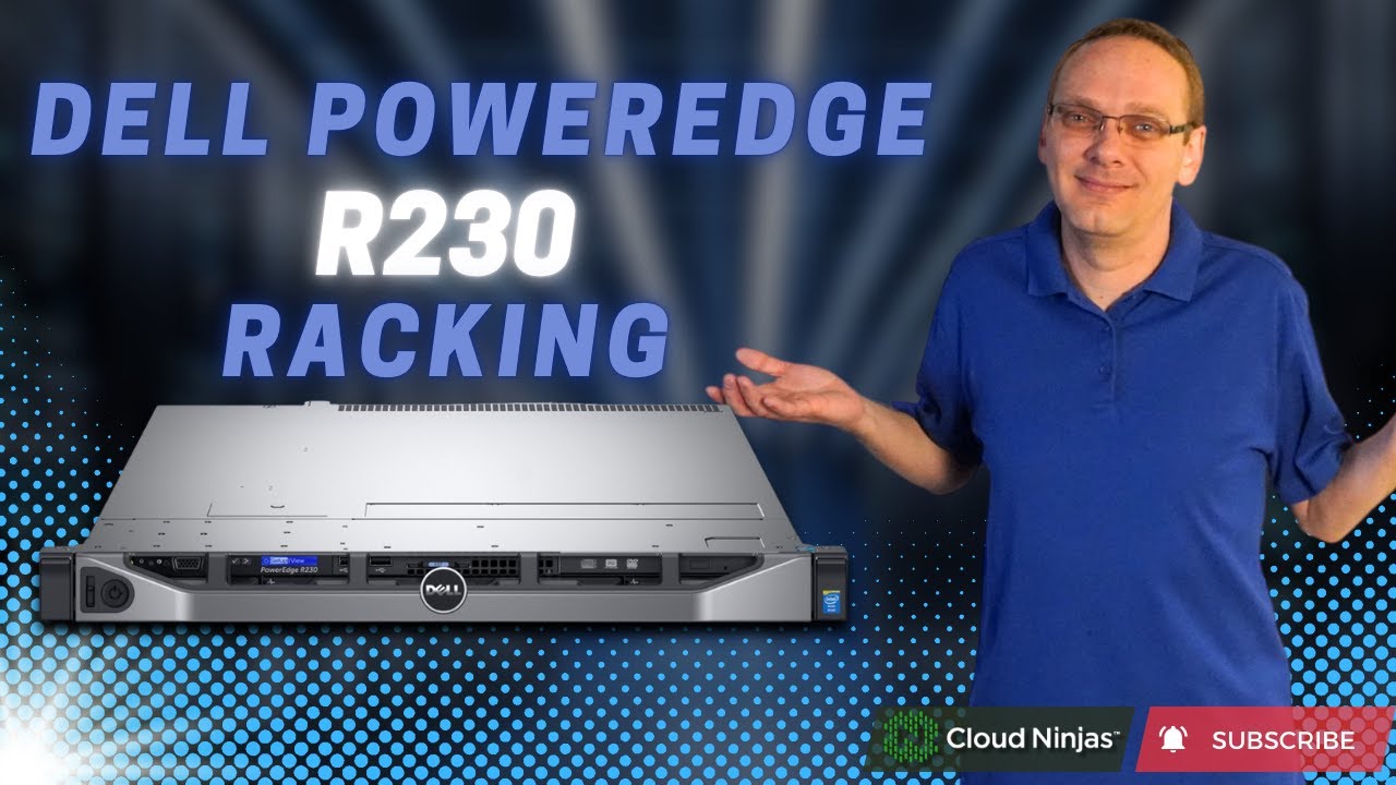 Dell PowerEdge R230 | How To Rack a Server | Server Racking | Static ...