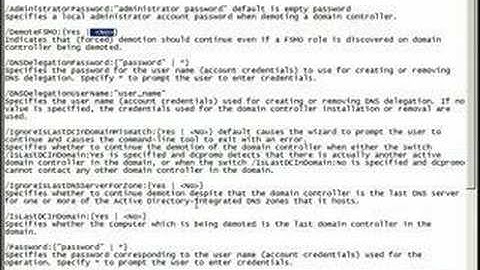 How to Demote Server Core Domain Controller