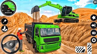 Real City Construction Simulator Game - City Road Builder Excavator Trucks 2026 - Android Gameplay screenshot 5