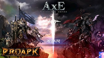 AxE - Alliance x Empire Android Gameplay (Open World MMORPG) (by NEXON) (CBT) (KR)
