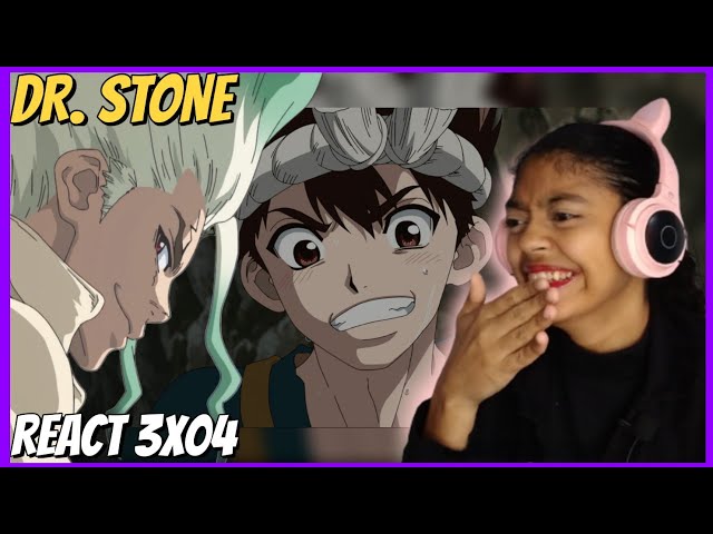 REACT: DR. STONE 3 TEMPORADA Episódio 4/CHROME FOI GENIAL! 