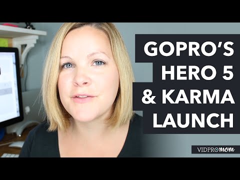 فيديو: إطلاق GoPro Hero5: كاميرات وبرامج وطائرة بدون طيار جديدة