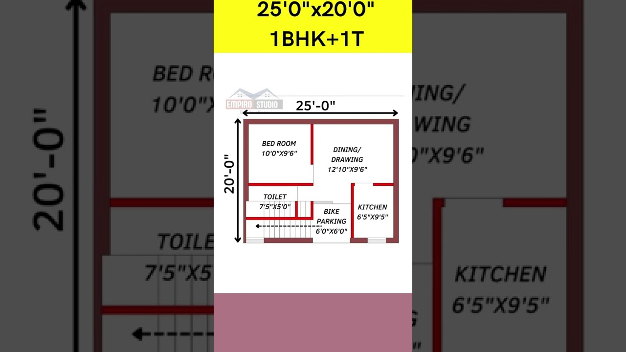 25 x 20 house plan, 25 by 20 home plan, 25*20 house plan, home plan, 